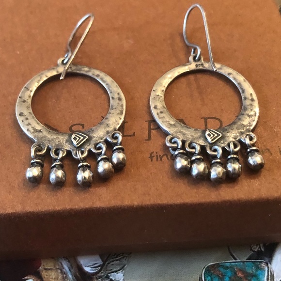 Vintage Silpada Cha-Cha Sterling Silver Earrings W1526 - Picture 7 of 15